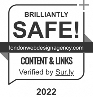 Surly Web Safetly Logo for London Web Design Agency